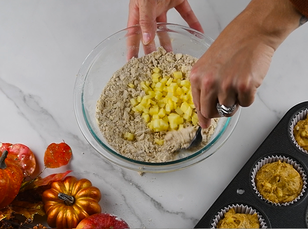 Pumpkin Apple Muffins - Step 5